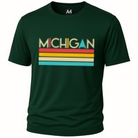 Retro Colors Michigan Performance Shirt