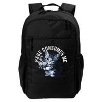 Rage Consumes Me Funny Cat Meme Backpack