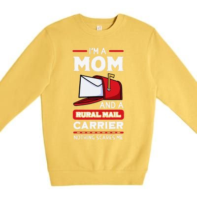 Rural Carriers Mom Mail Postal Worker Mother's Day Postman Premium Crewneck Sweatshirt