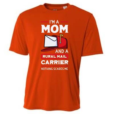 Rural Carriers Mom Mail Postal Worker Mother's Day Postman Cooling Performance Crew T-Shirt