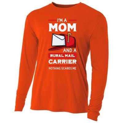 Rural Carriers Mom Mail Postal Worker Mother's Day Postman Cooling Performance Long Sleeve Crew