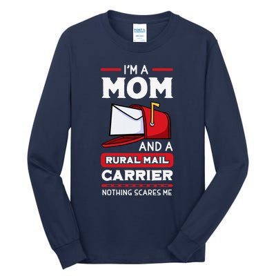 Rural Carriers Mom Mail Postal Worker Mother's Day Postman Tall Long Sleeve T-Shirt