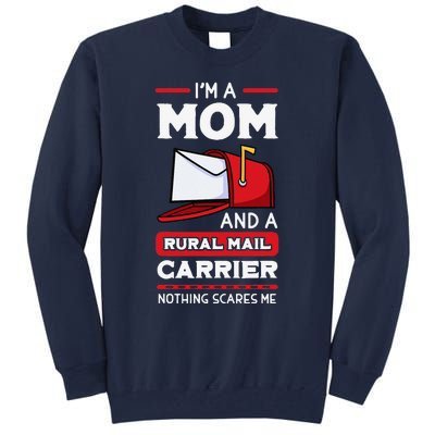 Rural Carriers Mom Mail Postal Worker Mother's Day Postman Tall Sweatshirt