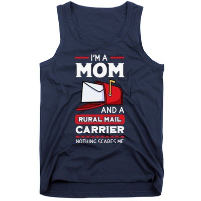 Rural Carriers Mom Mail Postal Worker Mother's Day Postman Tank Top