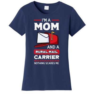 Rural Carriers Mom Mail Postal Worker Mother's Day Postman Women's T-Shirt