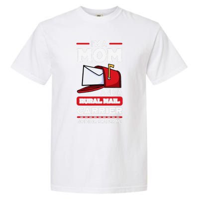 Rural Carriers Mom Mail Postal Worker Mother's Day Postman Garment-Dyed Heavyweight T-Shirt