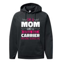 Rural Carriers Mom Mail Postal Worker Postman Mother's Day Performance Fleece Hoodie