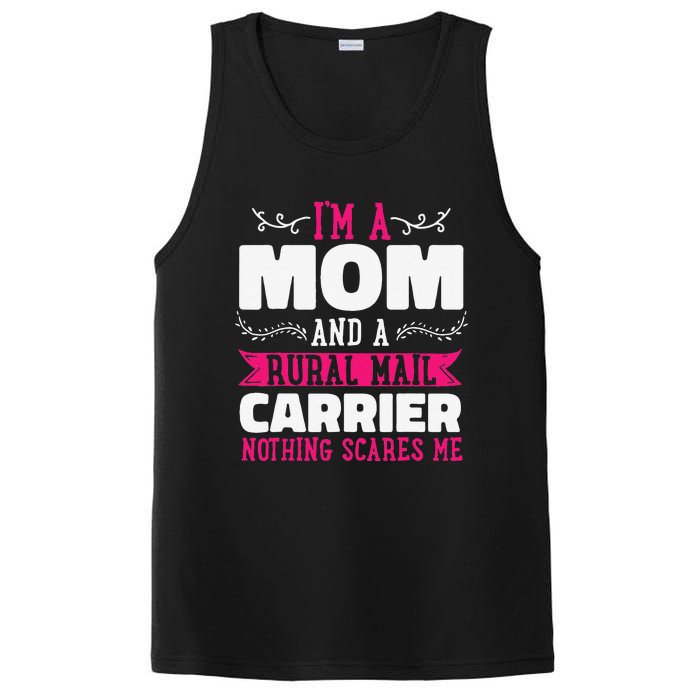 Rural Carriers Mom Mail Postal Worker Postman Mother's Day PosiCharge Competitor Tank