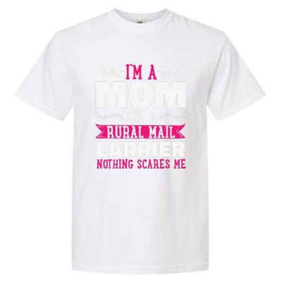 Rural Carriers Mom Mail Postal Worker Postman Mother's Day Garment-Dyed Heavyweight T-Shirt