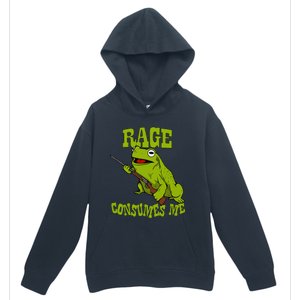 Rage Consumes Me Meme Oddly Specific Memes Funny Memes Frog Urban Pullover Hoodie