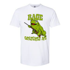 Rage Consumes Me Meme Oddly Specific Memes Funny Memes Frog Softstyle CVC T-Shirt