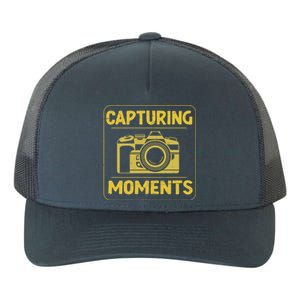 Retro Capturing Mots Photographer Camera Meaningful Gift Yupoong Adult 5-Panel Trucker Hat