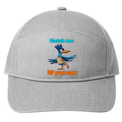 Roadrunner Catch Me If You Can 7-Panel Snapback Hat