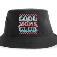 Retro Cool Moms Club Mothers Day Sustainable Bucket Hat