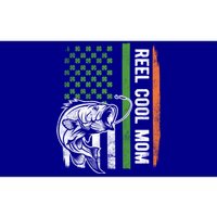 Reel Cool Mom St Patrick's Day Irish American Flag Gift Meaningful Gift Bumper Sticker