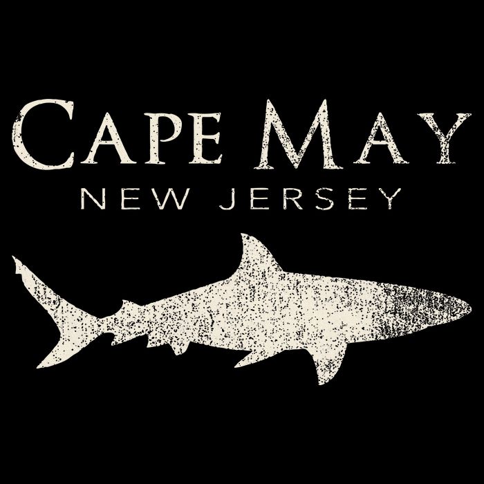 Retro Cape May Nj Shark Impact Tech Backpack