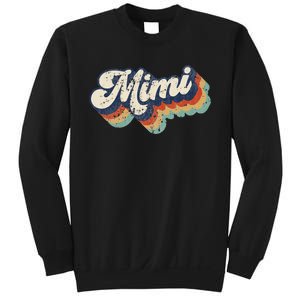 Retro Cute Mimi For Grandma Best Mimi Ever MotherS Day Sweatshirt