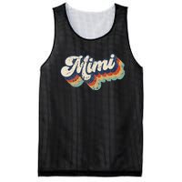 Retro Cute Mimi For Grandma Best Mimi Ever MotherS Day Mesh Reversible Basketball Jersey Tank