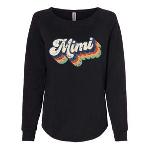 Retro Cute Mimi For Grandma Best Mimi Ever MotherS Day Womens California Wash Sweatshirt