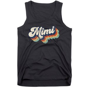 Retro Cute Mimi For Grandma Best Mimi Ever MotherS Day Tank Top