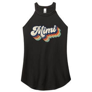 Retro Cute Mimi For Grandma Best Mimi Ever MotherS Day Women's Perfect Tri Rocker Tank