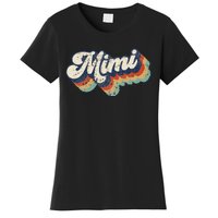 Retro Cute Mimi For Grandma Best Mimi Ever MotherS Day Women's T-Shirt