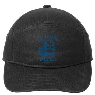 Rage Consumes Me Partner Funny Cat Kitten 7-Panel Snapback Hat