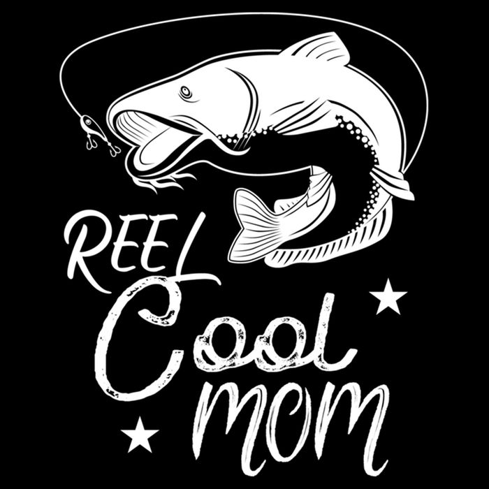 Reel Cool Mom Fathers Day Fishing Mom Cute Gift Impact Tech Backpack