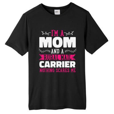 Rural Carriers Mom Mail Postal Worker Postman Mother's Day Tall Fusion ChromaSoft Performance T-Shirt