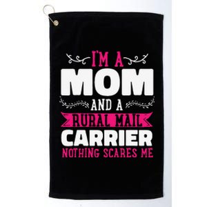 Rural Carriers Mom Mail Postal Worker Postman Mother's Day Platinum Collection Golf Towel