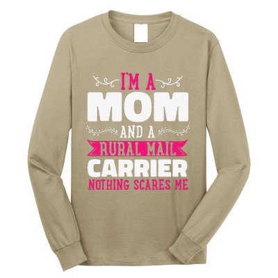 Rural Carriers Mom Mail Postal Worker Postman Mother's Day Long Sleeve Shirt