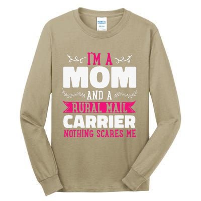 Rural Carriers Mom Mail Postal Worker Postman Mother's Day Tall Long Sleeve T-Shirt