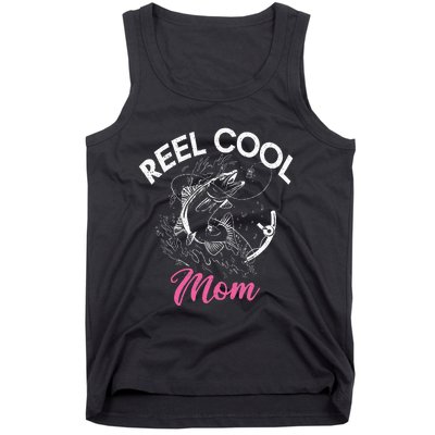 Reel Cool Mom Angling Hunting Fishing Tank Top