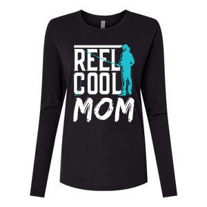 Reel Cool Mom Fisher Fish Hobby Fisher Fishing Mother Cool Gift Womens Cotton Relaxed Long Sleeve T-Shirt