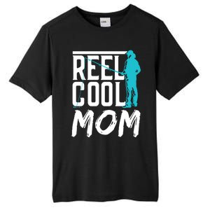 Reel Cool Mom Fisher Fish Hobby Fisher Fishing Mother Cool Gift Tall Fusion ChromaSoft Performance T-Shirt