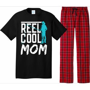 Reel Cool Mom Fisher Fish Hobby Fisher Fishing Mother Cool Gift Pajama Set