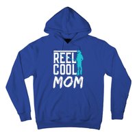 Reel Cool Mom Fisher Fish Hobby Fisher Fishing Mother Cool Gift Hoodie