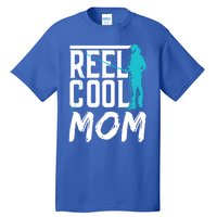 Reel Cool Mom Fisher Fish Hobby Fisher Fishing Mother Cool Gift Tall T-Shirt