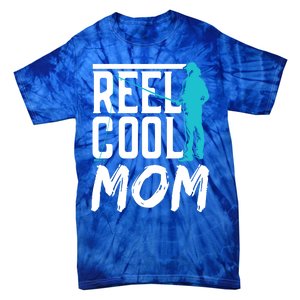 Reel Cool Mom Fisher Fish Hobby Fisher Fishing Mother Cool Gift Tie-Dye T-Shirt