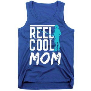 Reel Cool Mom Fisher Fish Hobby Fisher Fishing Mother Cool Gift Tank Top