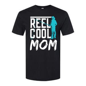 Reel Cool Mom Fisher Fish Hobby Fisher Fishing Mother Cool Gift Softstyle CVC T-Shirt