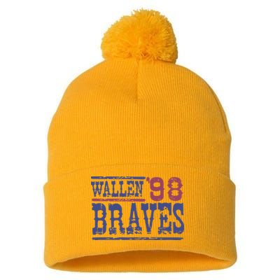 Retro Country Music Singer Song 98 Pom Pom 12in Knit Beanie