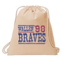 Retro Country Music Singer Song 98 Drawstring Bag