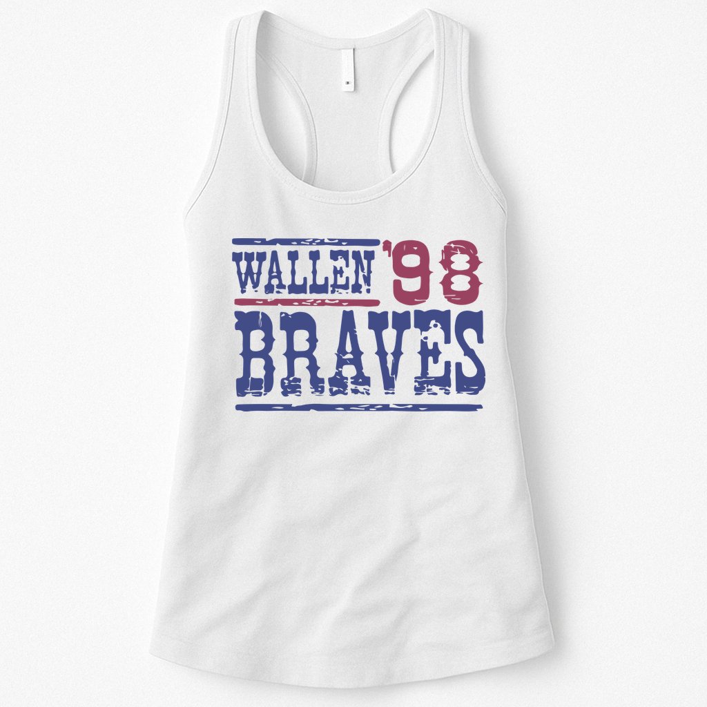 Retro Country Music Singer Song 98 Womens Tank Top