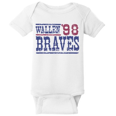 Retro Country Music Singer Song 98 Baby Bodysuit