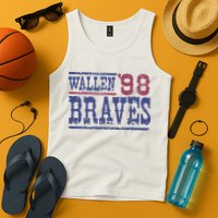 Retro Country Music Singer Song 98 Tank Top