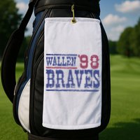 Retro Country Music Singer Song 98 Golf Towel