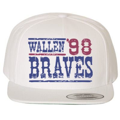 Retro Country Music Singer Song 98 Wool Snapback Cap