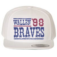Retro Country Music Singer Song 98 Wool Snapback Cap