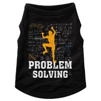Rock Climbing Math Lover Problem Solving Mathematician Doggie Tank